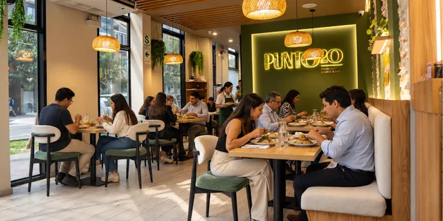 Primer piso, salón principal de Punto20